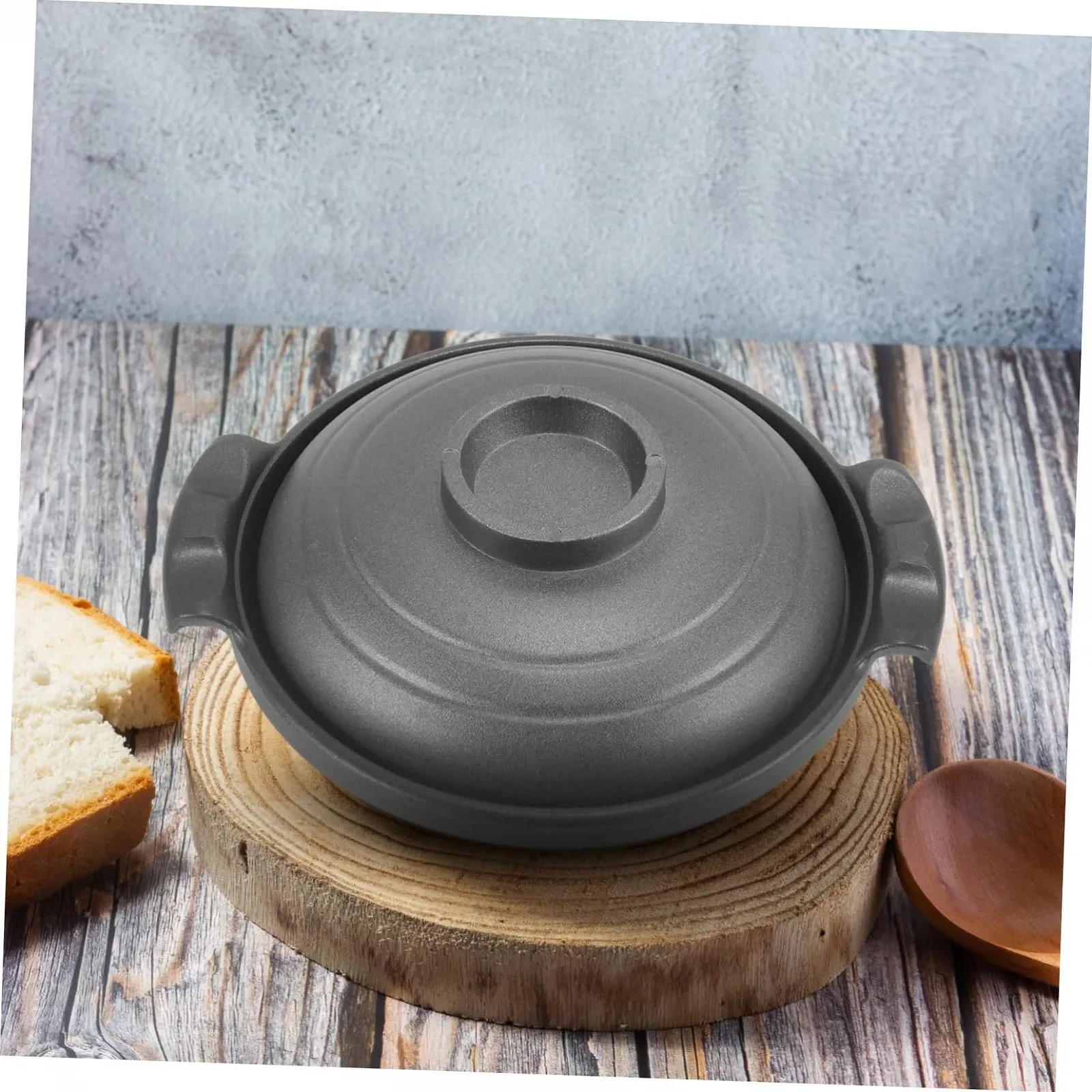 Кастрюля VICASKY Керамическая Многофункциональная С двойными ручками Антипригарная, фото №9