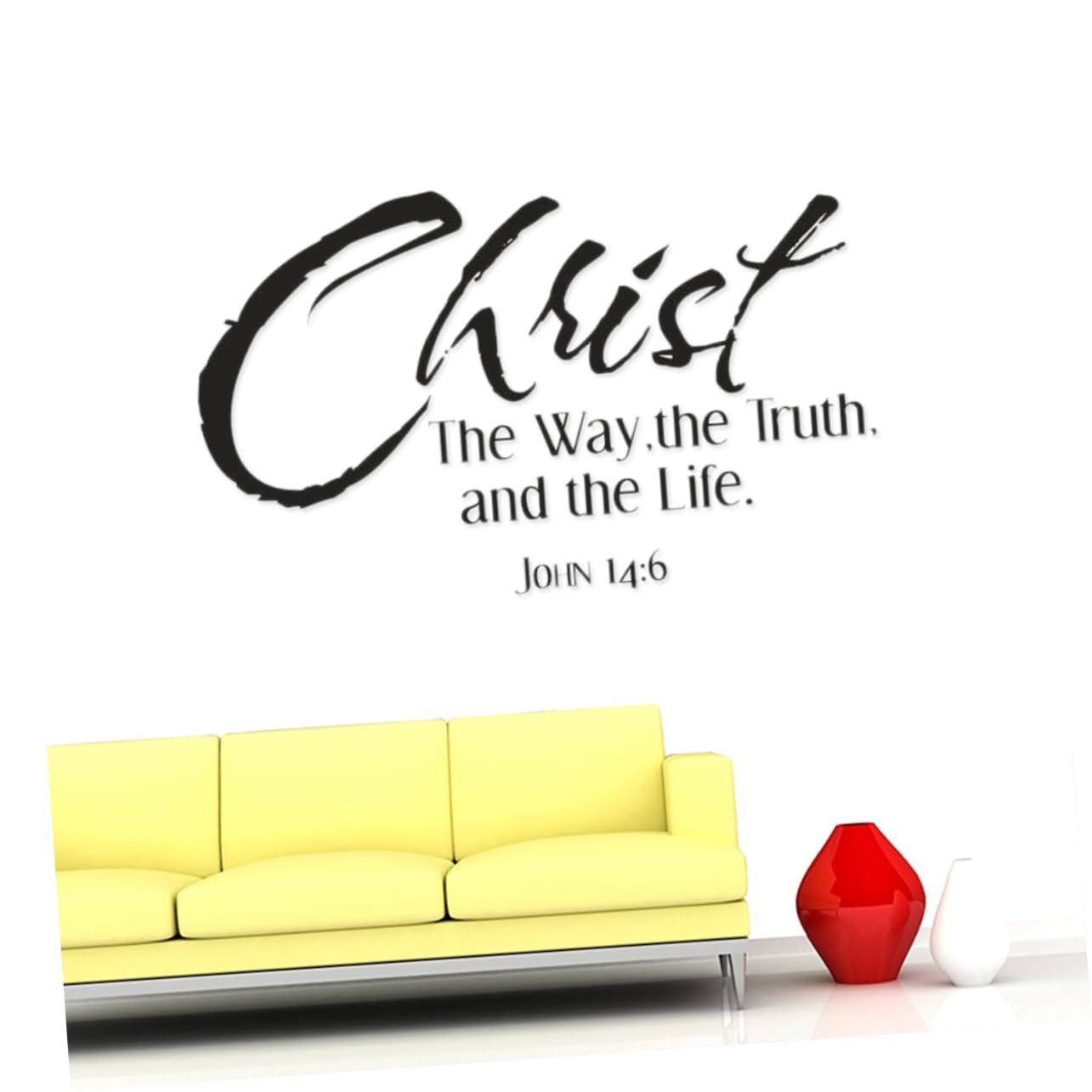 Наклейки на стену Homoyoyo Christian Inspirational Removable, фото №6