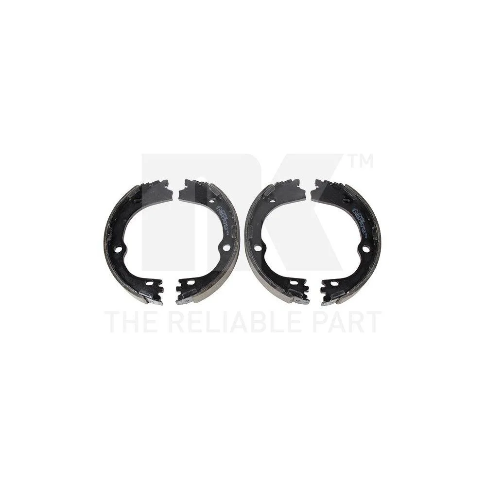 Комплект гальмівних колодок стоянкового гальма NK 2799892 для HYUNDAI KIA, задня вісь, фото №1