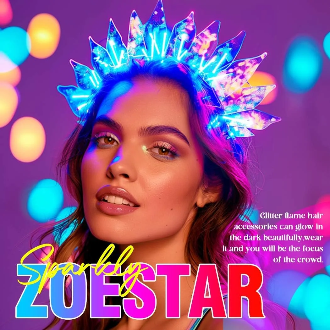 Світлодіодна Обруч на голову Zoestar, фото №3