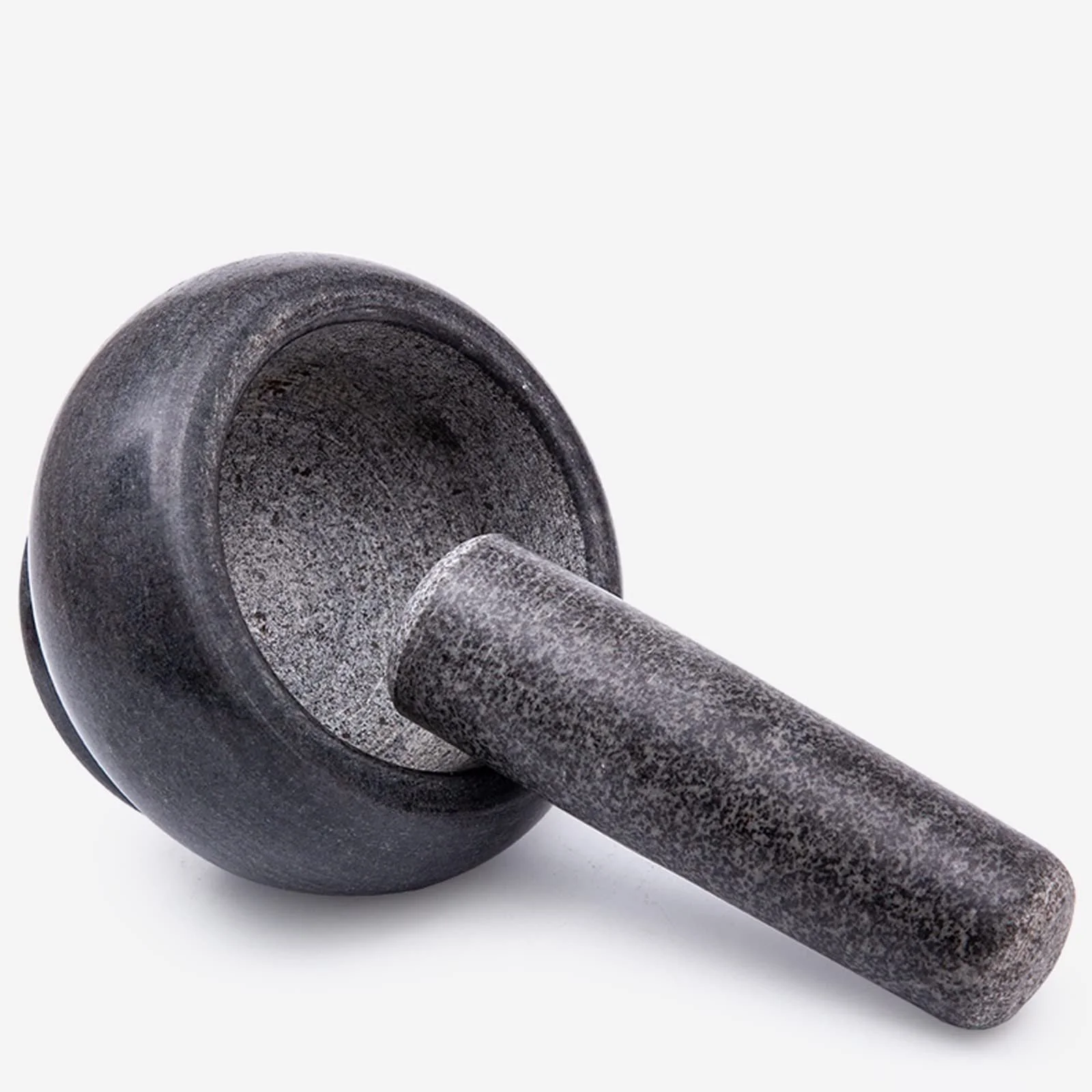 Ступка с пестиком из натурального камня, большая, фото №5