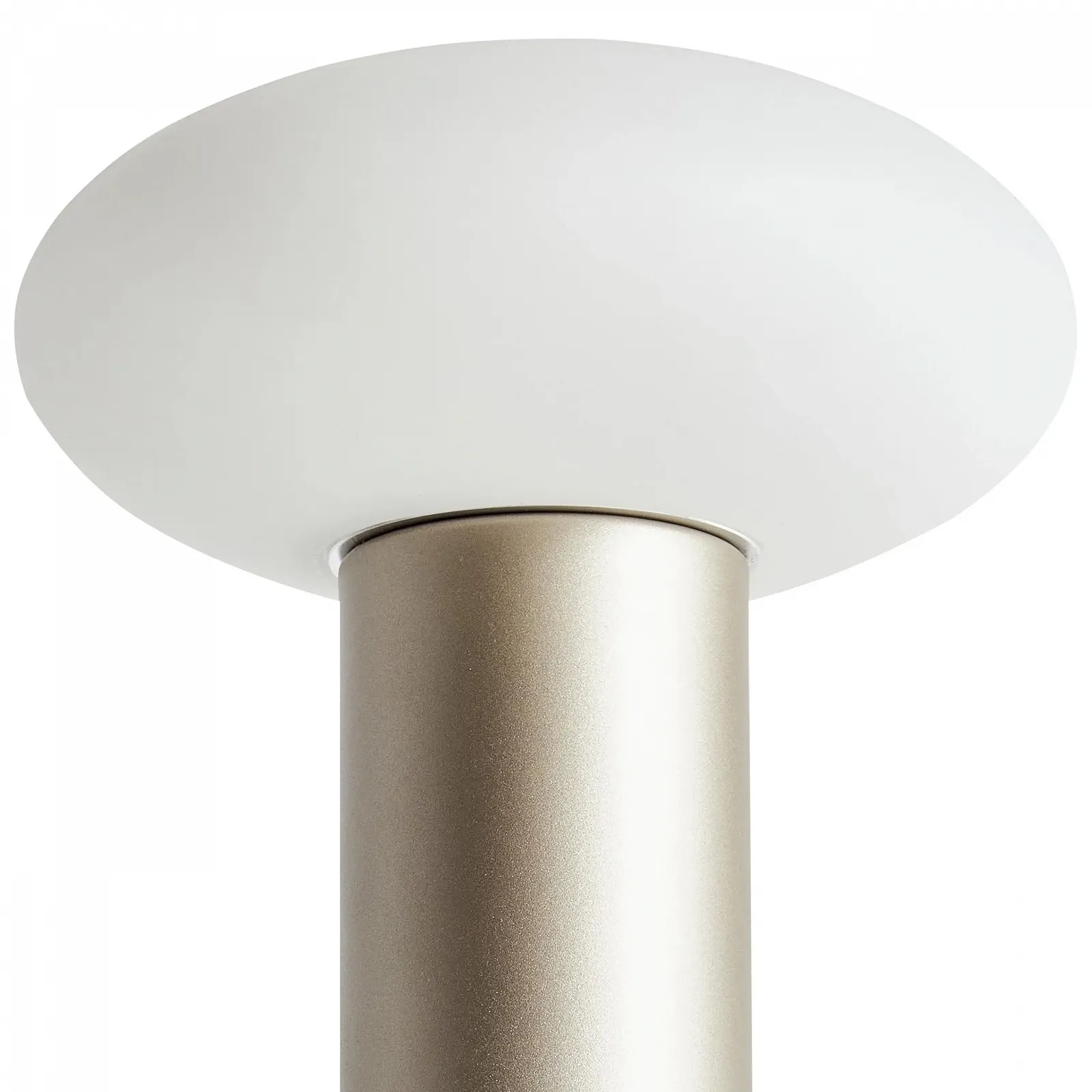 Настільна лампа Beliani Buayan LED Металева Золотиста з функцією димування Акумуляторна Бездротова, фото №5