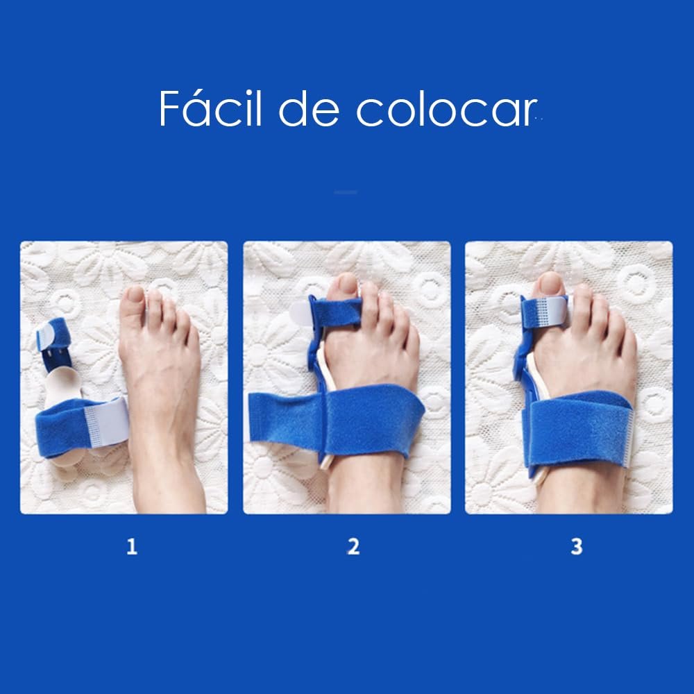 Коректор великого пальця стопи регульований з силіконовою гелевою подушечкою, Hallux Valgus, унісекс, один розмір (Модель 1), фото №3