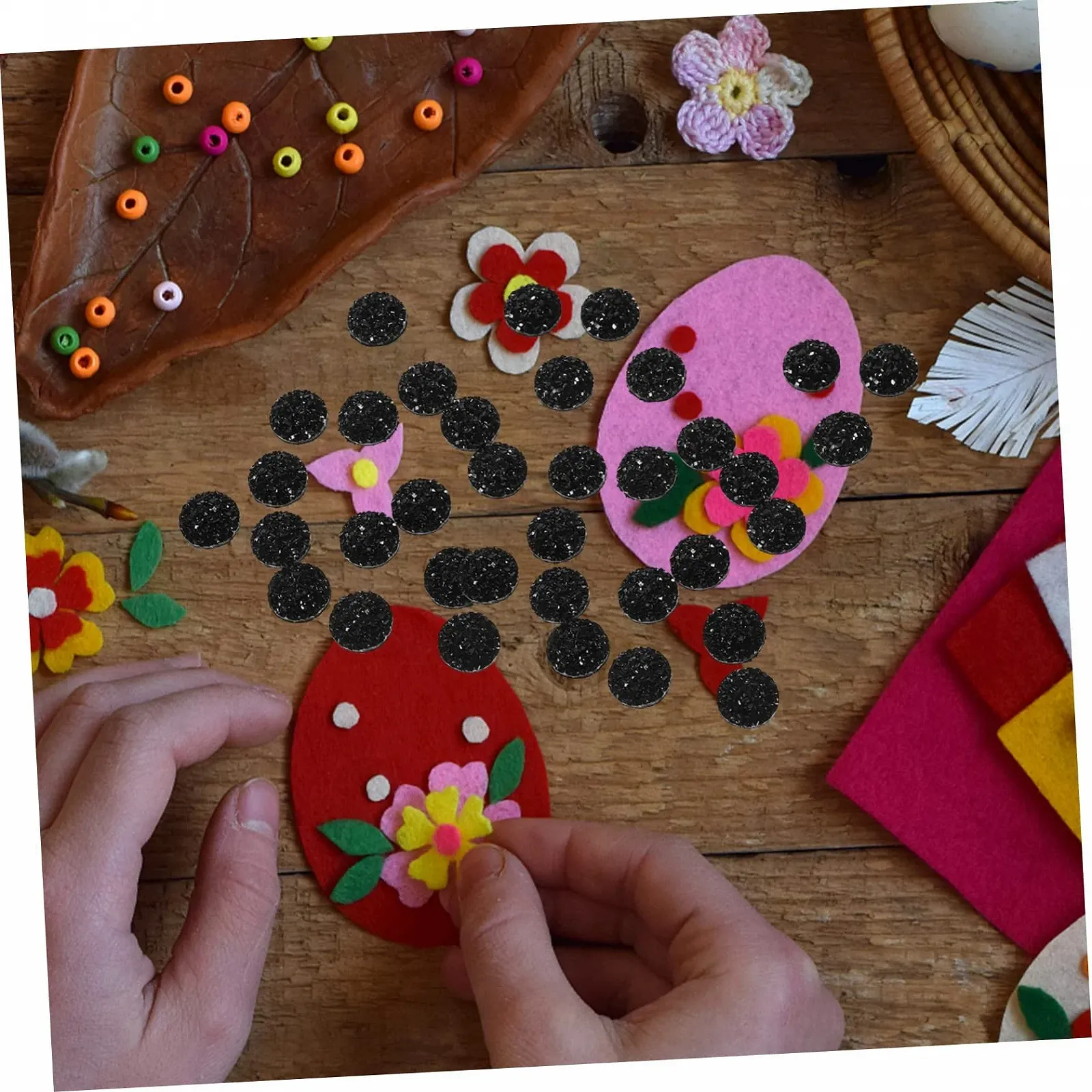 Стрази Мікс DECHOUS 400 штук, опалітові, для манікюру, фото №7