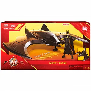 Игровой набор DC Comics The Flash Batman 4 дюйма Batwing 27 дюймов Киногерои synthetic.ua - Фото 1