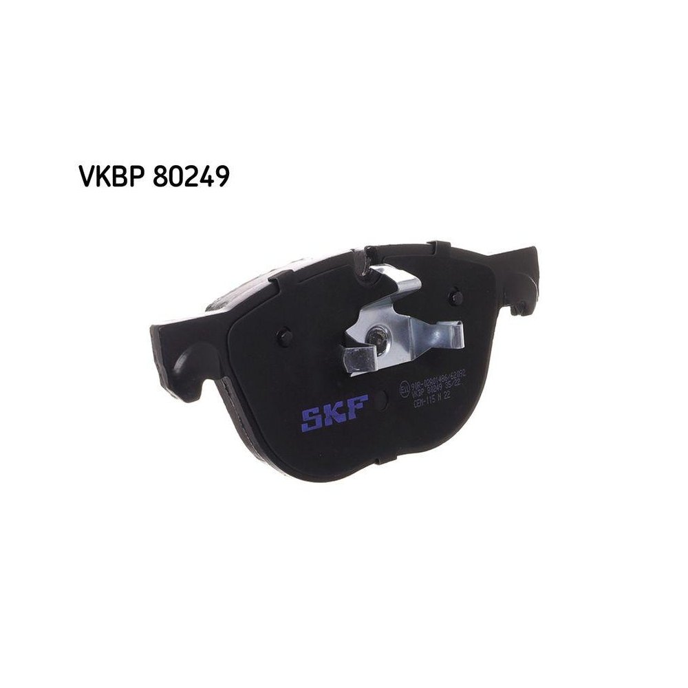 Комплект тормозных колодок, дисковый тормоз SKF VKBP 80249 для BMW, передняя ось, фото №1