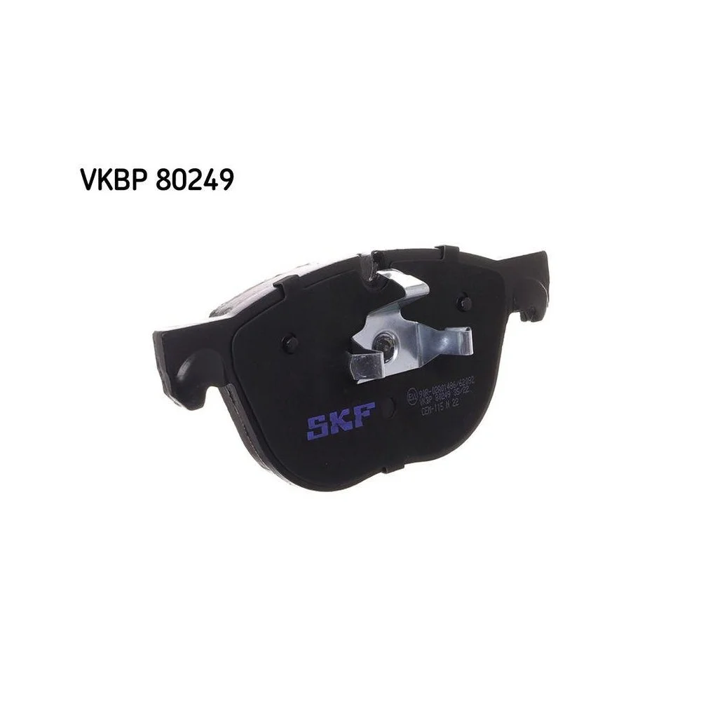 Комплект тормозных колодок, дисковый тормоз SKF VKBP 80249 для BMW, передняя ось, фото №1