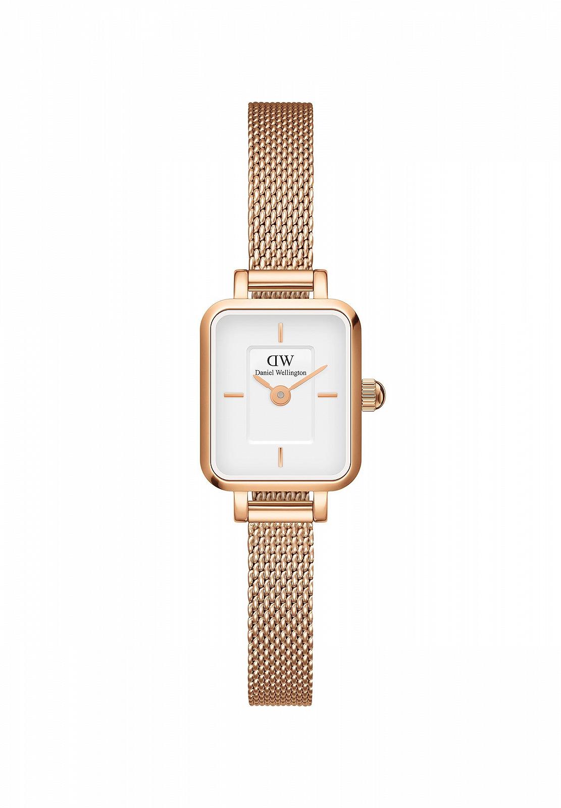 Часы Daniel Wellington Quadro One Size Нержавеющая сталь 316L с PVD покрытием Розовое золото Розовое золото, фото №1 Часы Daniel Wellington Quadro One Size Нержавеющая сталь 316L с PVD покрытием Розовое золото Розовое золото, фото №1