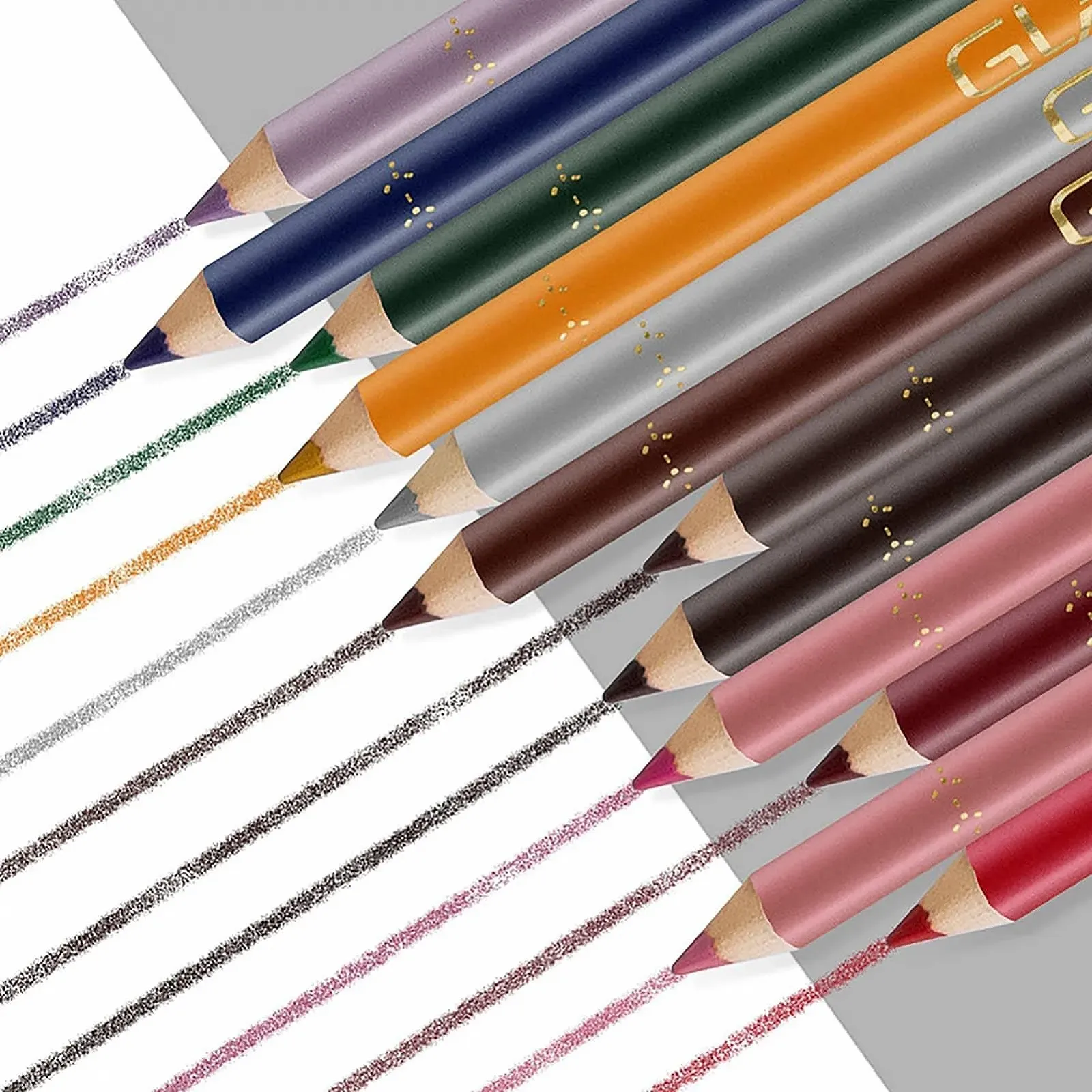 Карандаш Aibyks 12 цветов, Водостойкий, фото №3