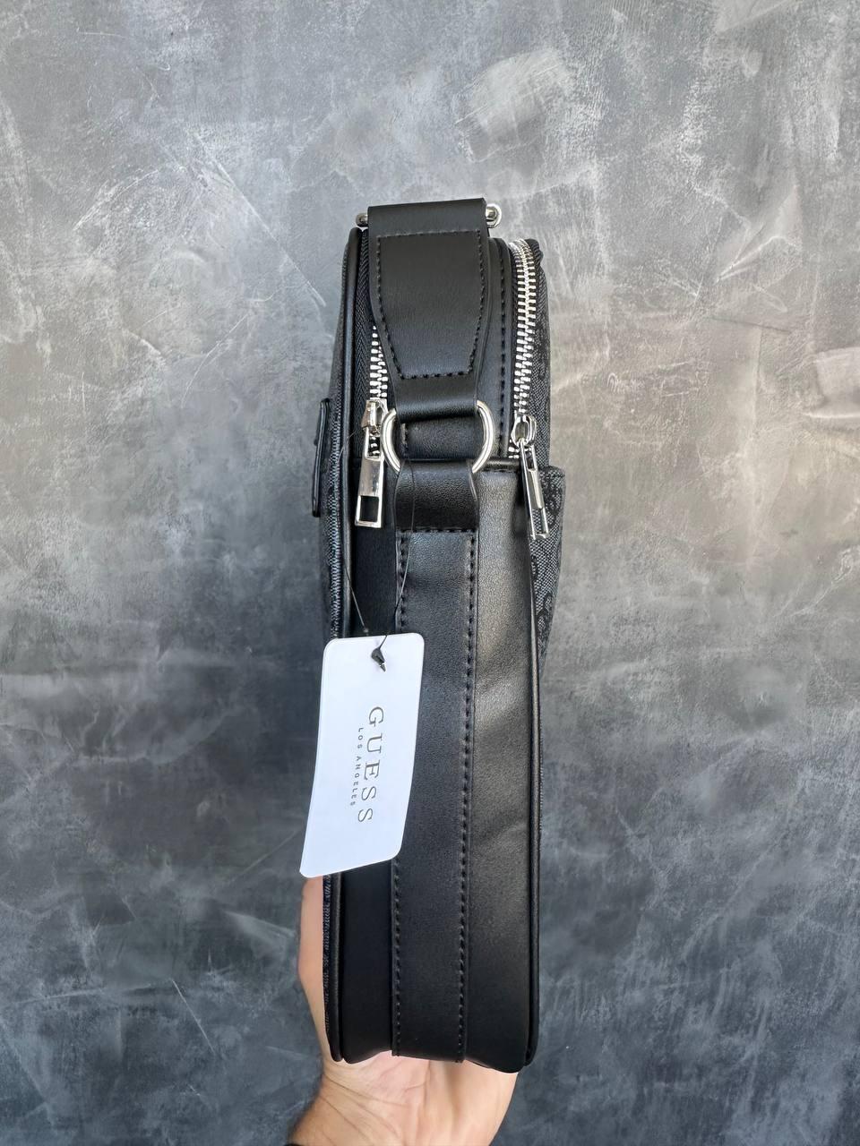 Мужская сумка через плечо Guess брендовая сумка-планшетка Гесс стильная барсетка для мужчины, фото №7 Мужская сумка через плечо Guess брендовая сумка-планшетка Гесс стильная барсетка для мужчины, фото №7