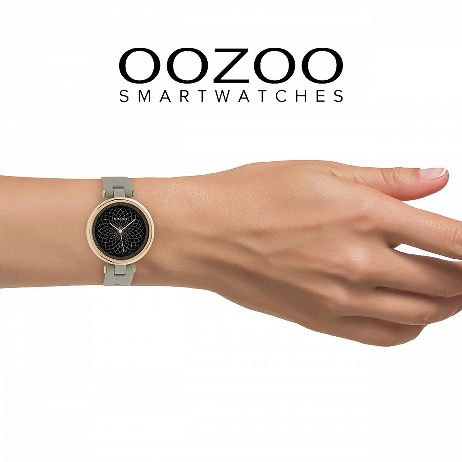 Умные часы Oozoo Q4 Унисекс Фитнес-часы 39 мм с 16 мм Силиконовым ремешком для мужчин и женщин, фото №6