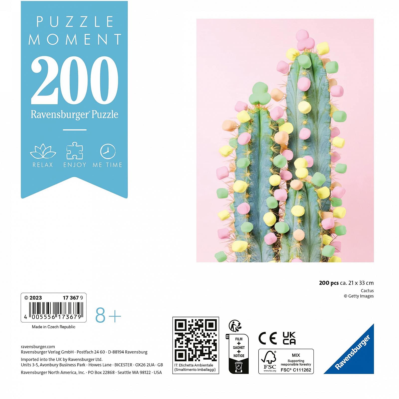 Пазл Ravensburger Puzzle Moment 17367 Кактус 200 элементов, фото №4