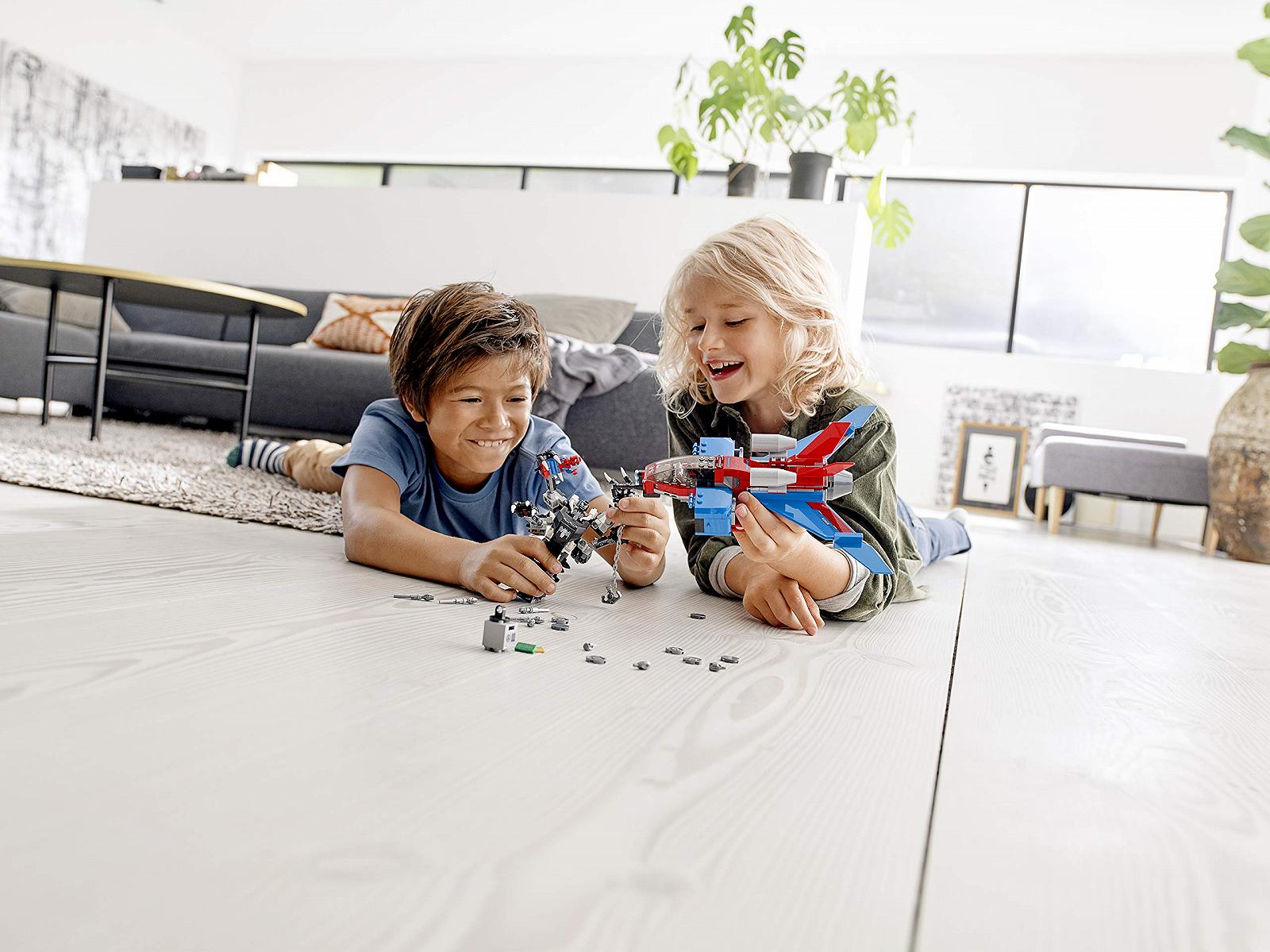 Игровой набор LEGO Marvel Super Heroes 76150 Mech Человека-паука против Mech Венома, фото №2