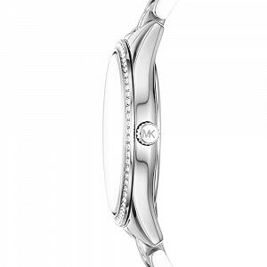 Часы Michael Kors Lauryn Кварцевый механизм, три стрелки, ремешок из нержавеющей стали или кожи synthetic.ua - Фото 1