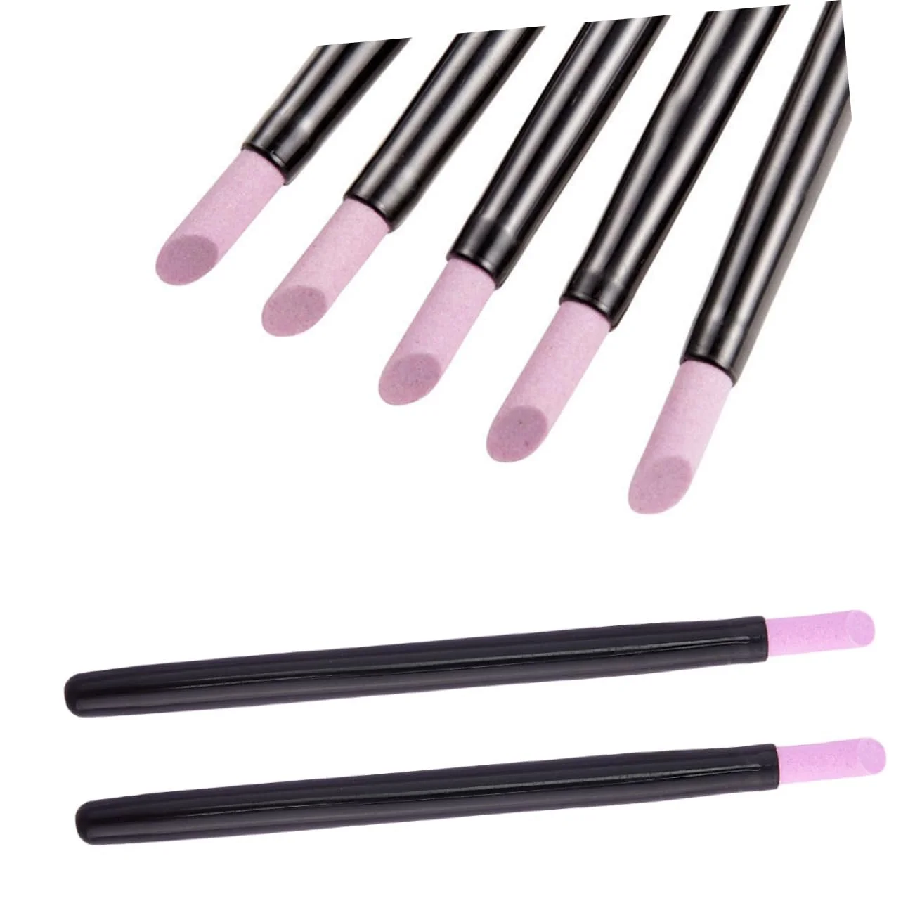 Набор для ухода за ногтями VALICLUD 10 шт. с кварцевой ручкой для маникюра и педикюра, средство для удаления кутикулы, фото №9