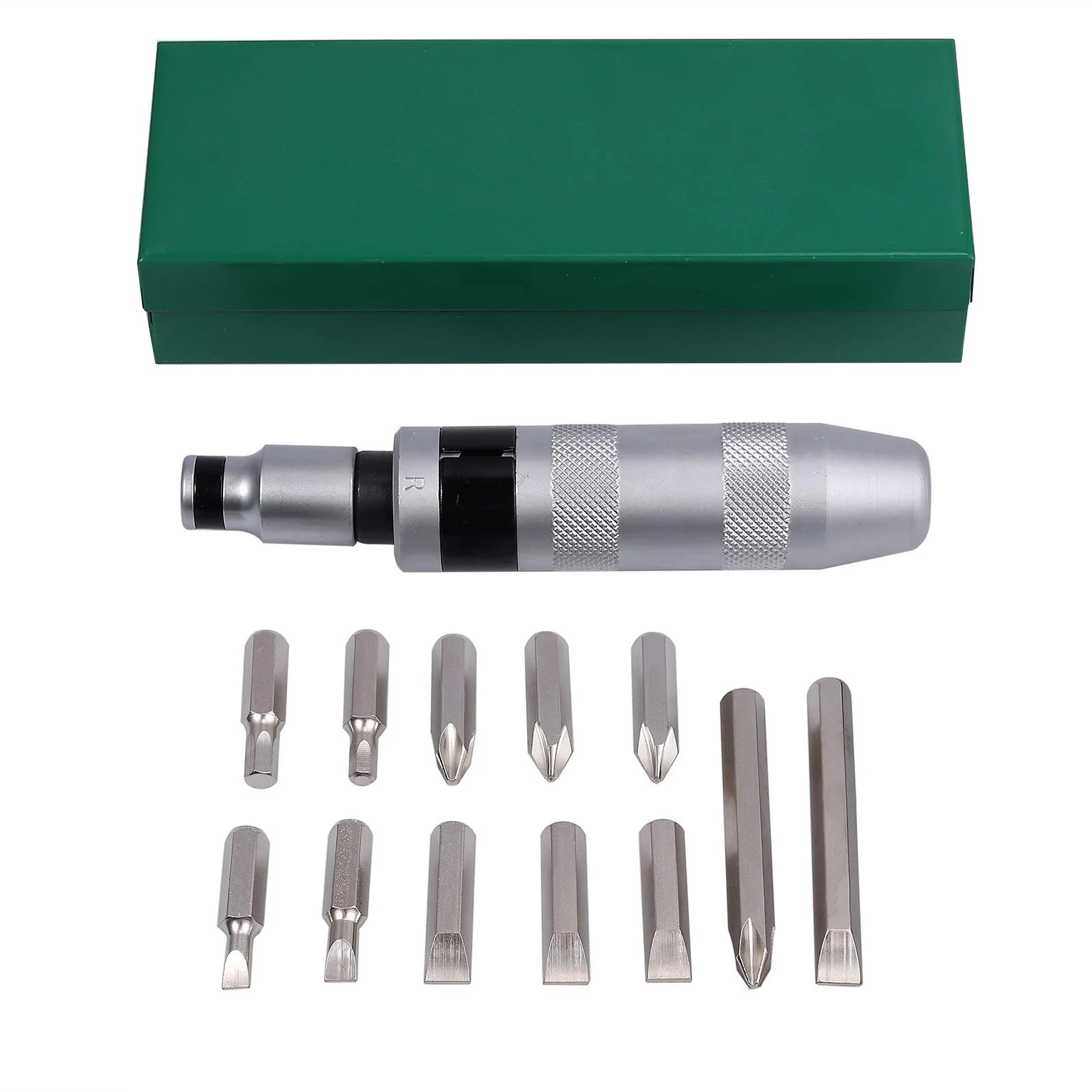 Набір ударних викруток Justech 13 предметів 1/2 дюйма 12 біт, фото №6