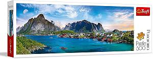 Пазл Trefl 500 Panorama Lofoten Archipelago, Norway 500 елементів - Фото 1