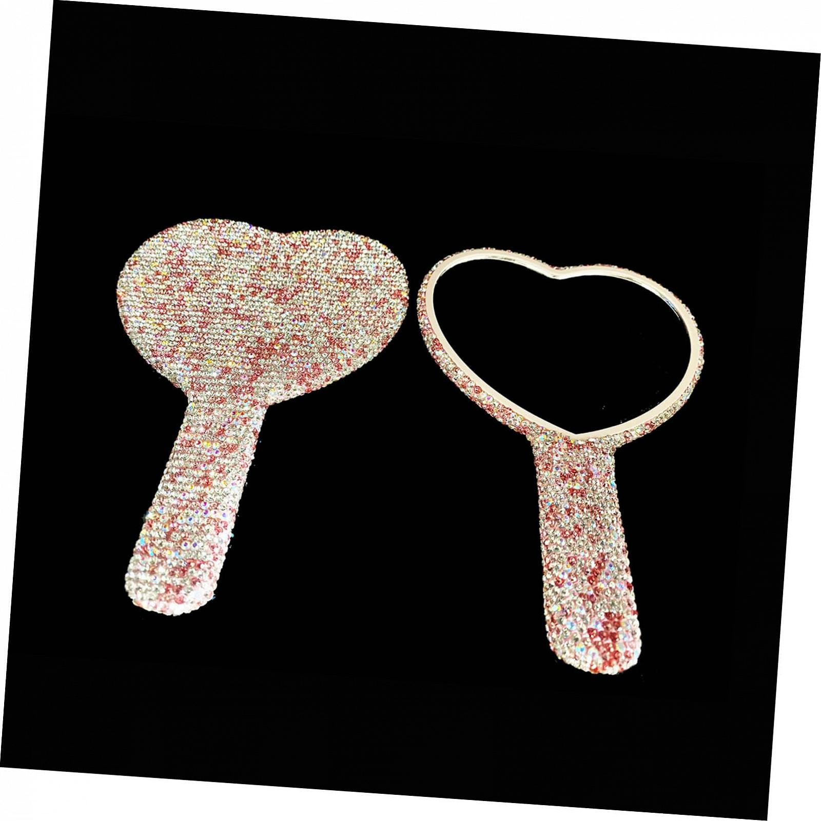 Зеркало Angoily Diamond Make-Up Mirror Набор 3 шт. Стекло Портативное Декоративное, фото №5