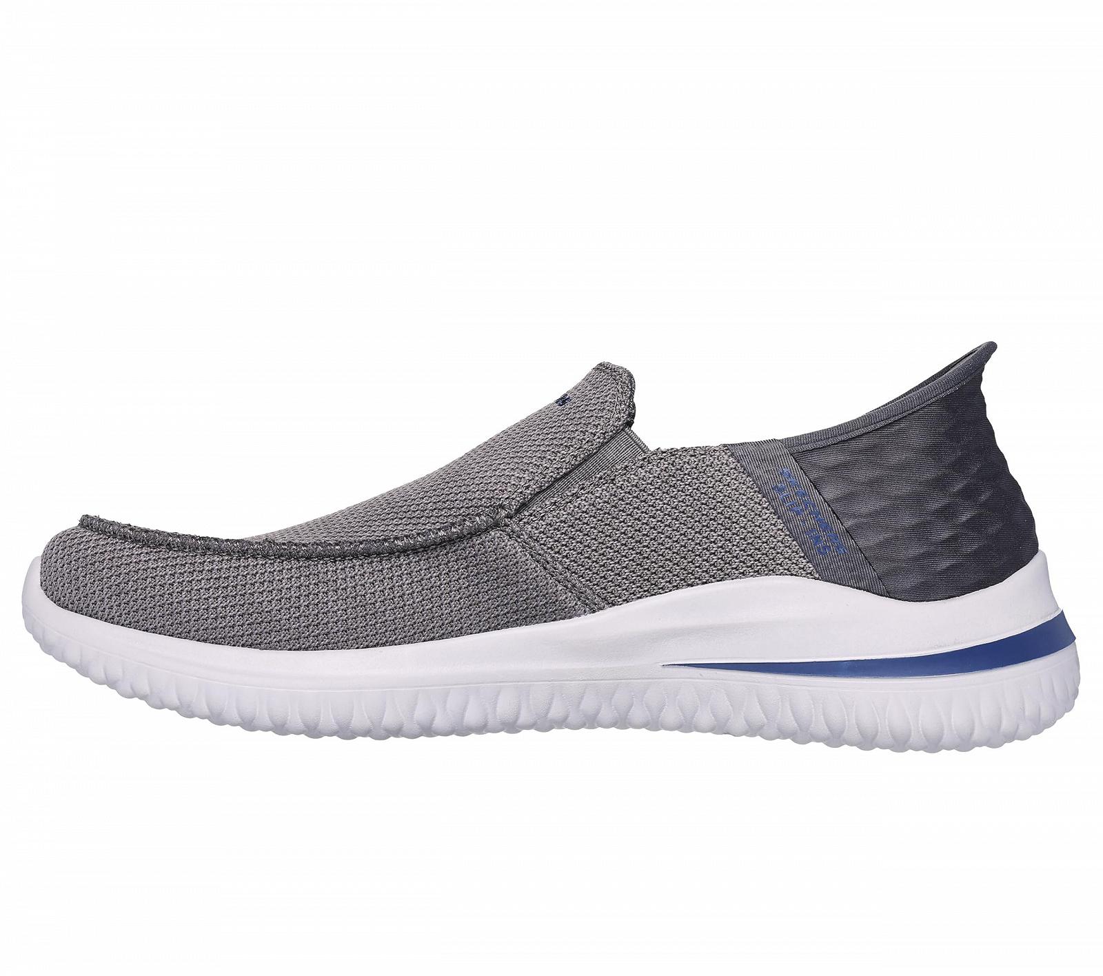 Слипоны Skechers Delson 3.0 Cabrino мужские, фото №5