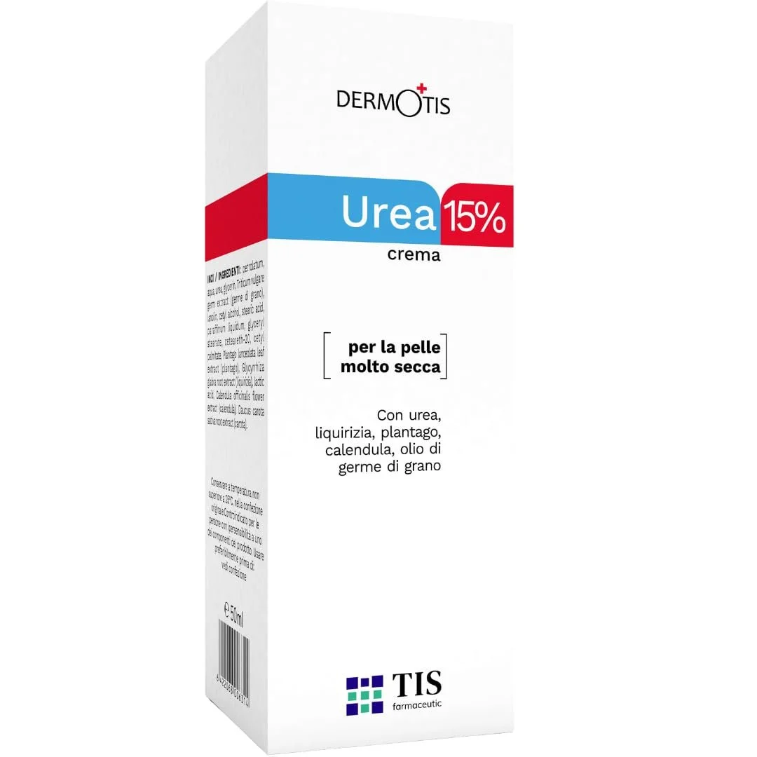 Крем для ног TIS Urea 15% с молочной кислотой AHA и зародышами пшеницы, фото №1