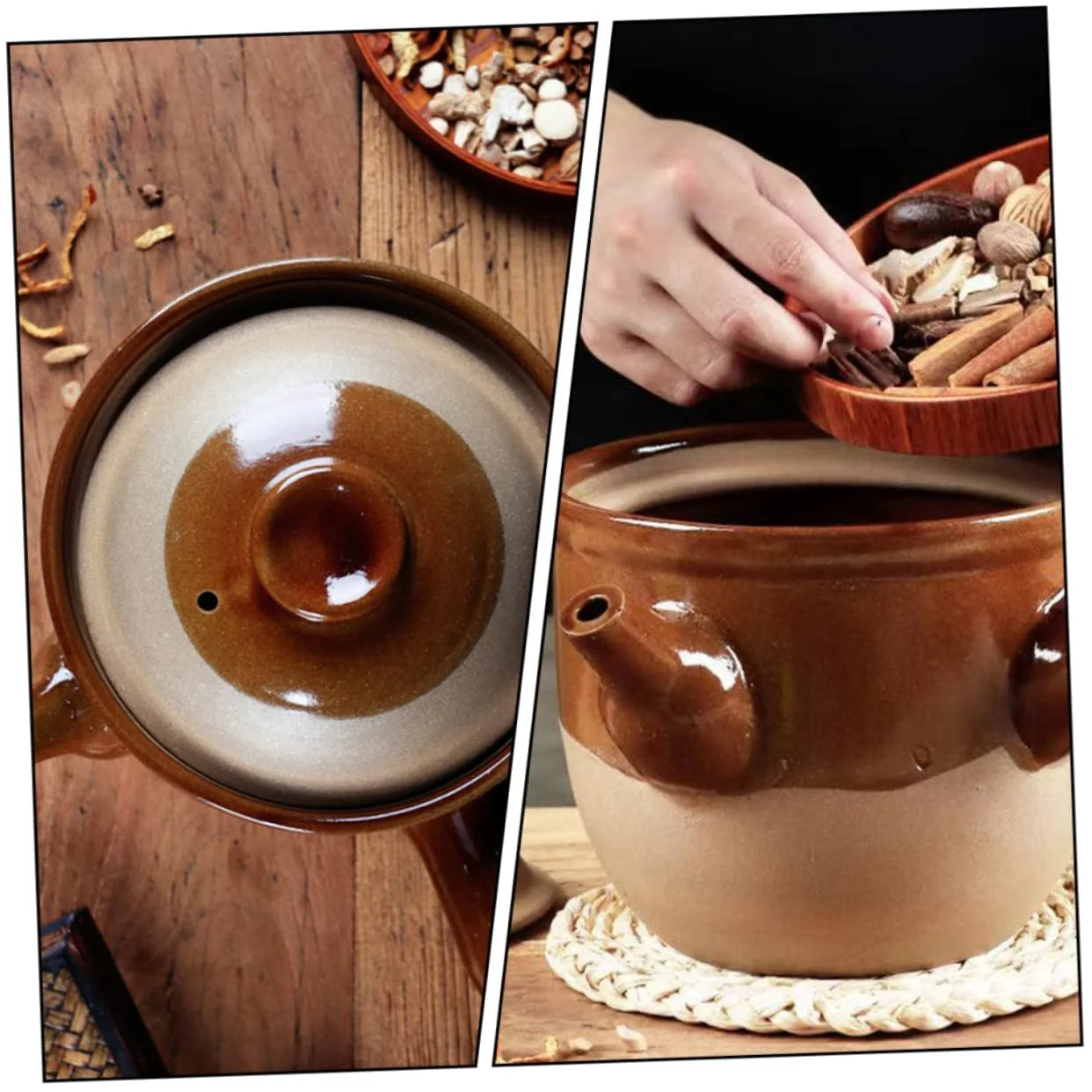 Керамічний чайник для ліків VALICLUD 1 шт. термостійкий антипригарний, фото №8