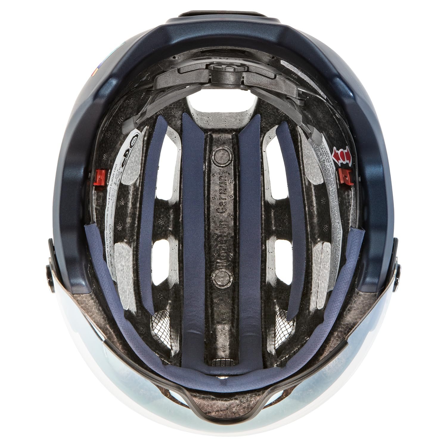 Шлем Uvex Finale Visor V с автоматическим затемнением визора, вкл. LED-свет, фото №4