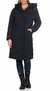 Жіноче стьобане пальто з капюшоном Hailys Ca44rlotta synthetic.ua - Фото 1