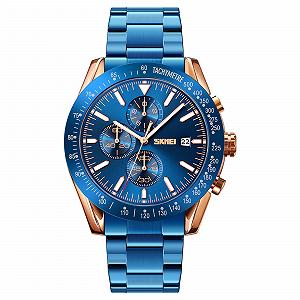 Годинник Skmei 9253 RGBU Rose Gold-Blue - Фото 1