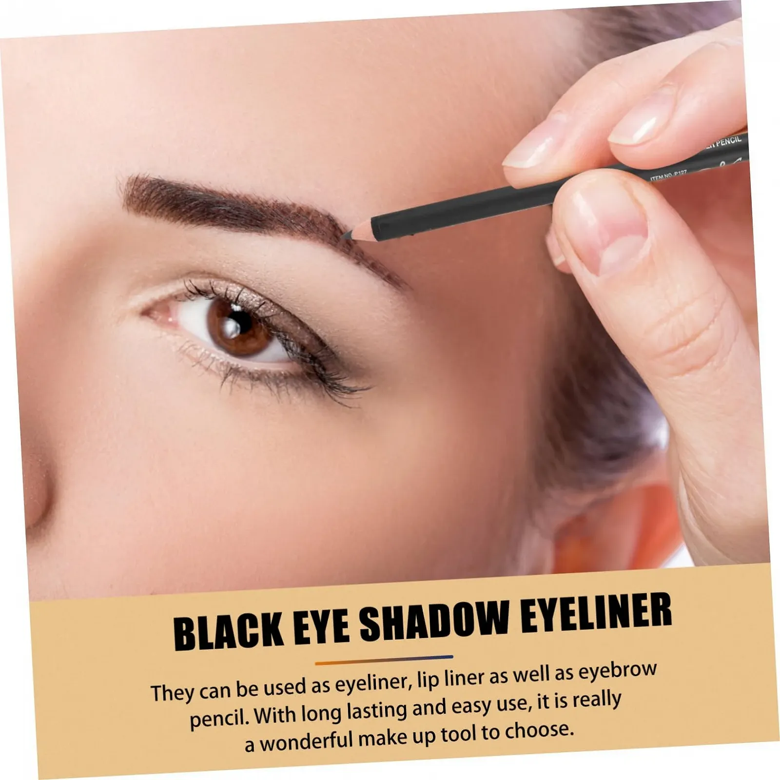 Карандаш для глаз MERRYHAPY Черный, фото №2 Карандаш для глаз MERRYHAPY Черный, фото №2