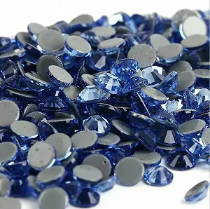 Стразы S 6 S 30 40 цветов кристальные, камни для ткани, украшение синий драгоценный камень S 10 1440 штук - Фото 1