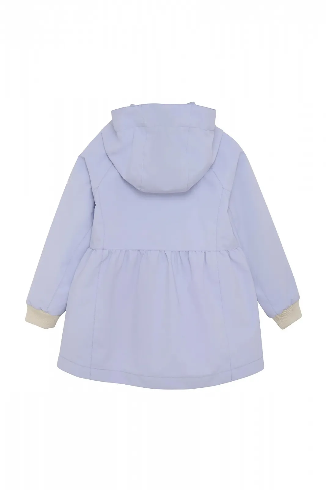 Детская куртка-ветровка для девочек EN FANT ENJacket с отстегивающимся капюшоном, карманами на кнопках, стандартного кроя, фото №2