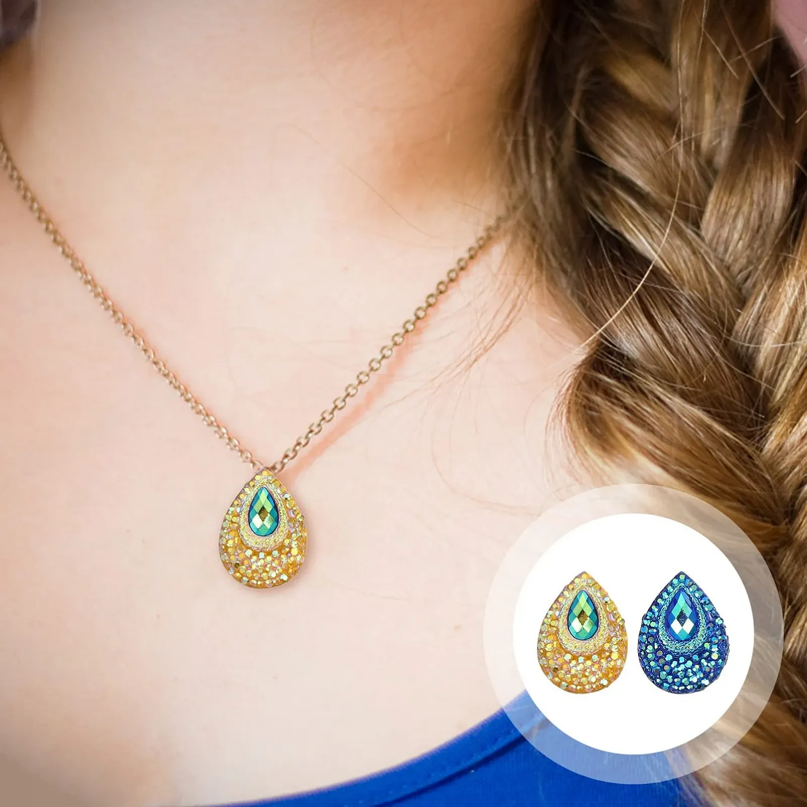 Стрази Крапля води EXCEART 300 шт., фото №8