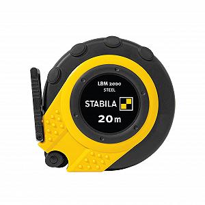 Рулетка Stabila Capsule LBM 2000 Сталева, 20 м, точність MID LBM2000 ST20 Чорний Жовтий - Фото 1