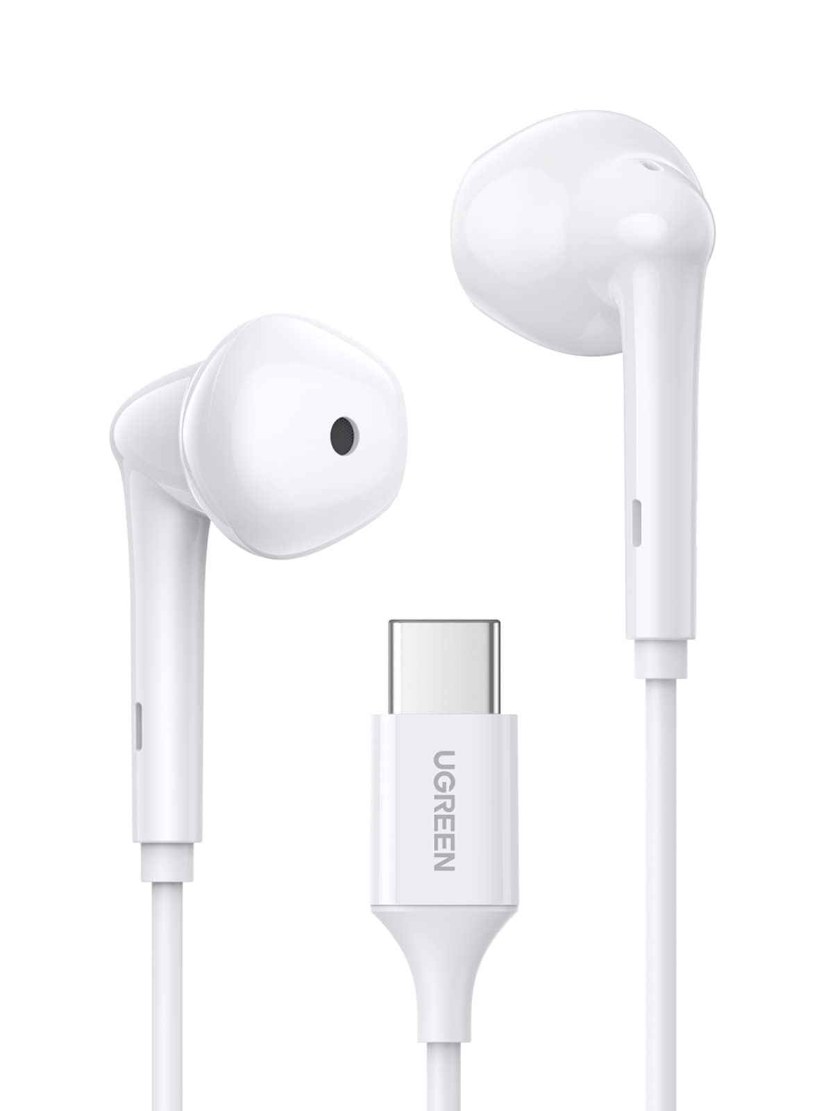 Наушники UGREEN HiTune USB C с кабелем вкладыши с регулировкой громкости, фото №1