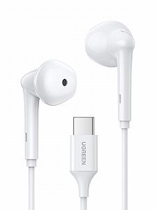 Наушники UGREEN HiTune USB C с кабелем вкладыши с регулировкой громкости - Фото 1