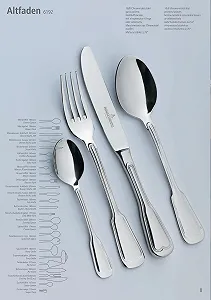 Ложки для кави Picard & Wielpütz ALTFADEN 6192, набір 6 шт. synthetic.ua - Фото 1