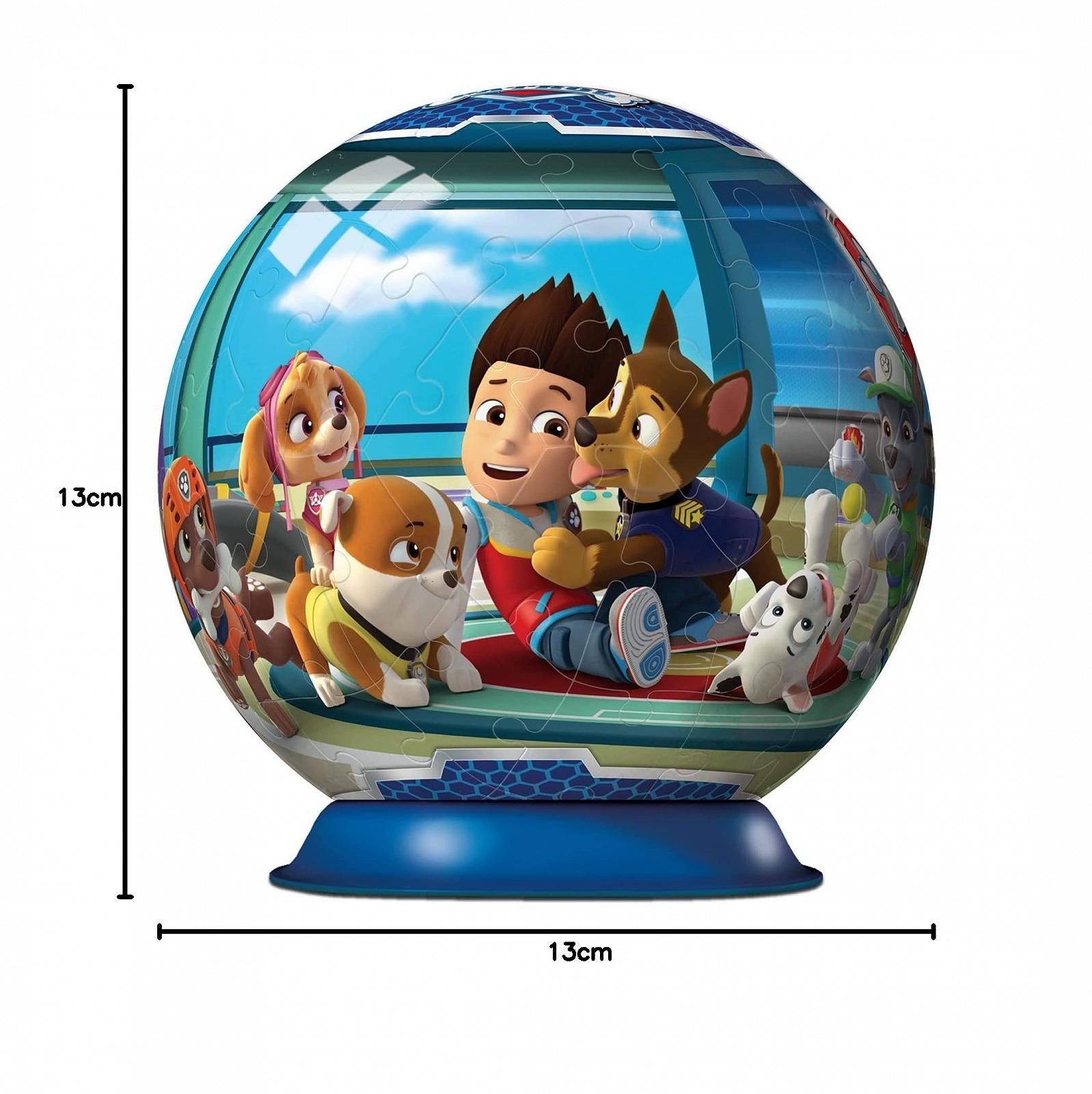Детский пазл-шар Ravensburger Paw Patrol 12186 72 элемента, фото №3