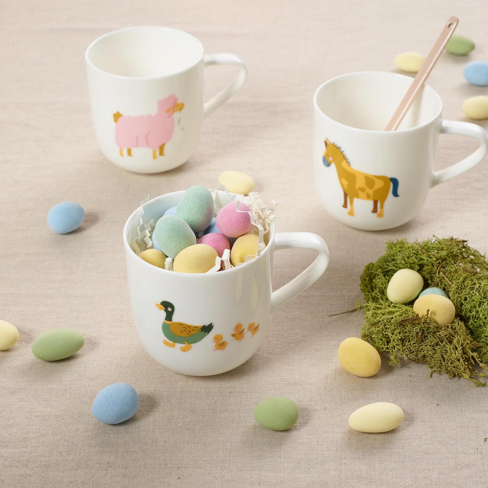 Дитяча чашка ASA Coppa Kids Duck Emil with Ducklings, порцеляна, фото №2