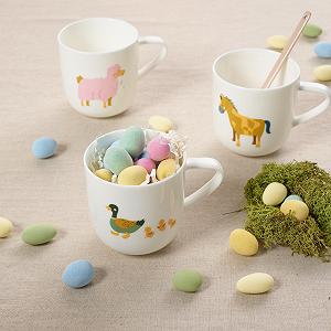 Дитяча чашка ASA Coppa Kids Duck Emil with Ducklings, порцеляна synthetic.ua - Фото 1