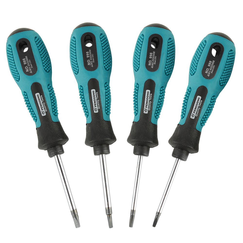 Набор отвёрток MAGT Triangle 4-Piece Magnetic Precision Screwdriver с магнитным многофункциональным ручным инструментом, фото №6