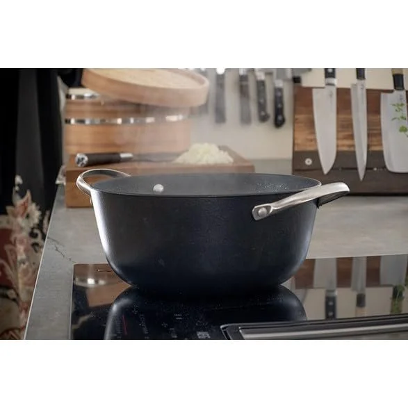 Каструля Satake чавунна легка з кришкою 24 см 4 л, фото №5 Каструля Satake чавунна легка з кришкою 24 см 4 л, фото №5