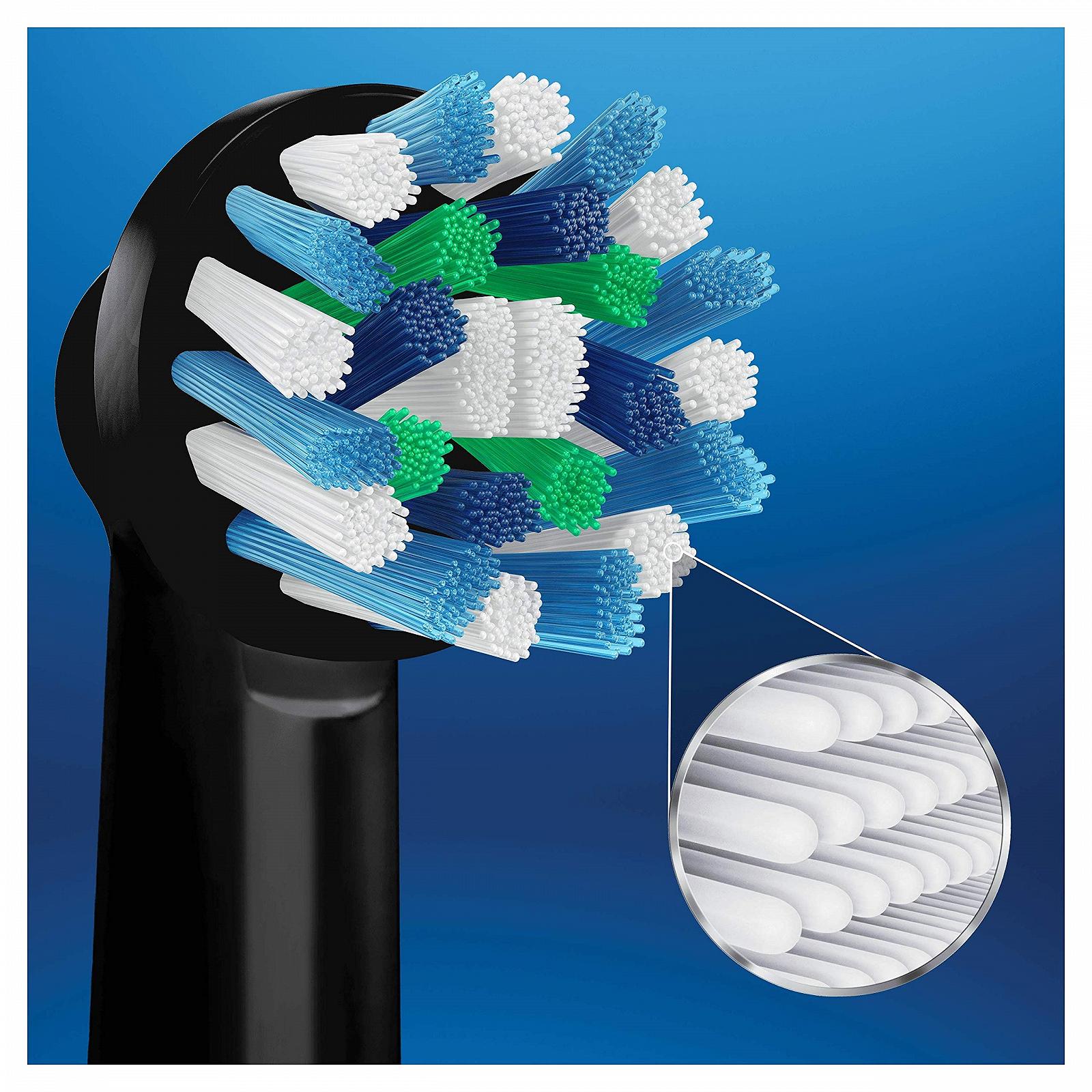 Насадки для зубной щетки Oral-B CrossAction Black Edition 10 штук, фото №4
