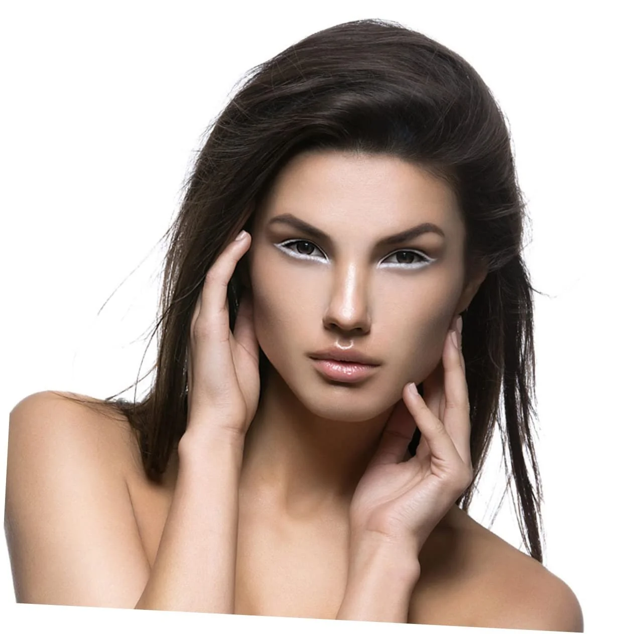 Олівець для очей minkissy білий блискучий, фото №3