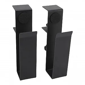 Держатель для ноутбука TOPINCN регулируемый, навесной, для домашнего офиса, металлический органайзер для ноутбуков, крепится сбоку стола - Фото 1