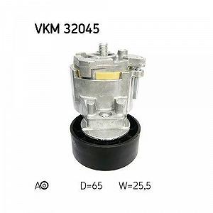 Натягувач ременя, поліклиновий ремінь SKF VKM 32045 для FIAT, знизу зліва synthetic.ua - Фото 1