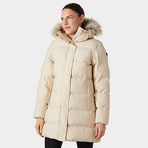 Парка W BLOSSOM PUFFY PARKA 53624-034 HELLY HANSEN Кремовий XS - Фото 1