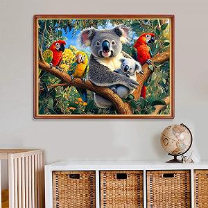 Пазл Koala Parrot 1000 елементів 70 x 50 см synthetic.ua - Фото 1