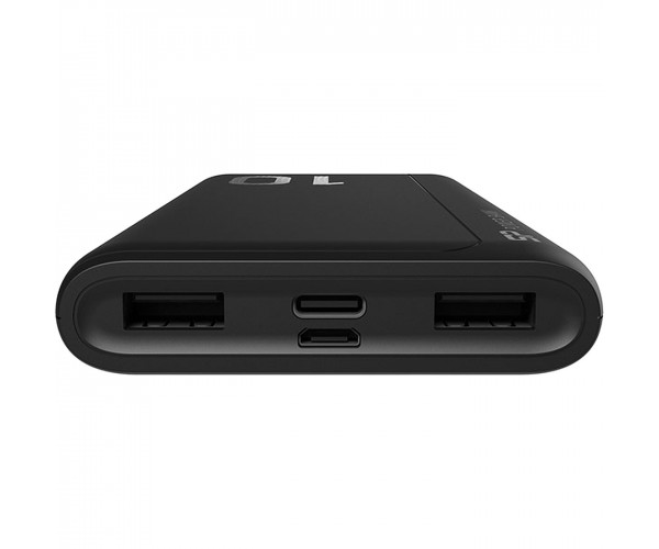 Зовнішній акумулятор Power Bank Silicon GP15 10000mAh Black SP10KMAPBKGP150K, фото №3