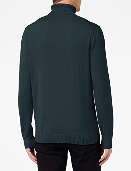 Джемпер FINE KNITTED TURTLE NECK 1032304-13159 Tom Tailor Зелений S, фото №2