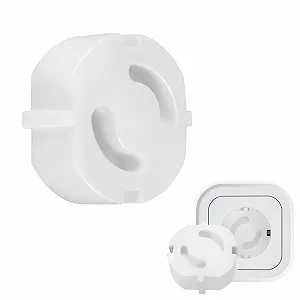 Заглушки для розеток Pack of 30 Twist Mechanism Белый пластик Белые - Фото 1